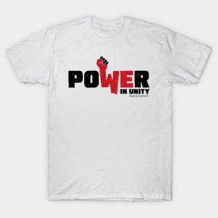 Power in Unity_Red. T-Shirt